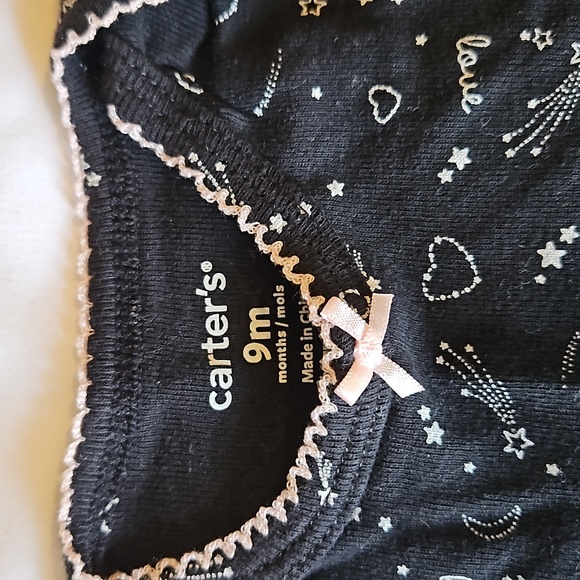 Infant Girl's Lot of 4 Carter's Body Suits 9 Months T12 - Picture 3 of 13